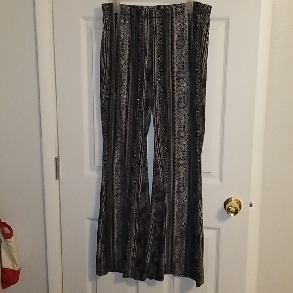 Bohemian Stretchy Bell Bottoms